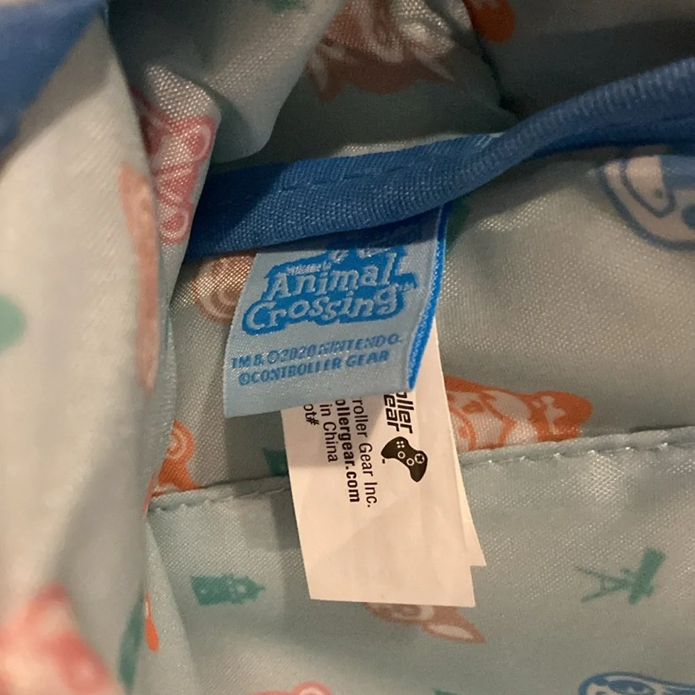 Animal Crossing mini backpack switch
